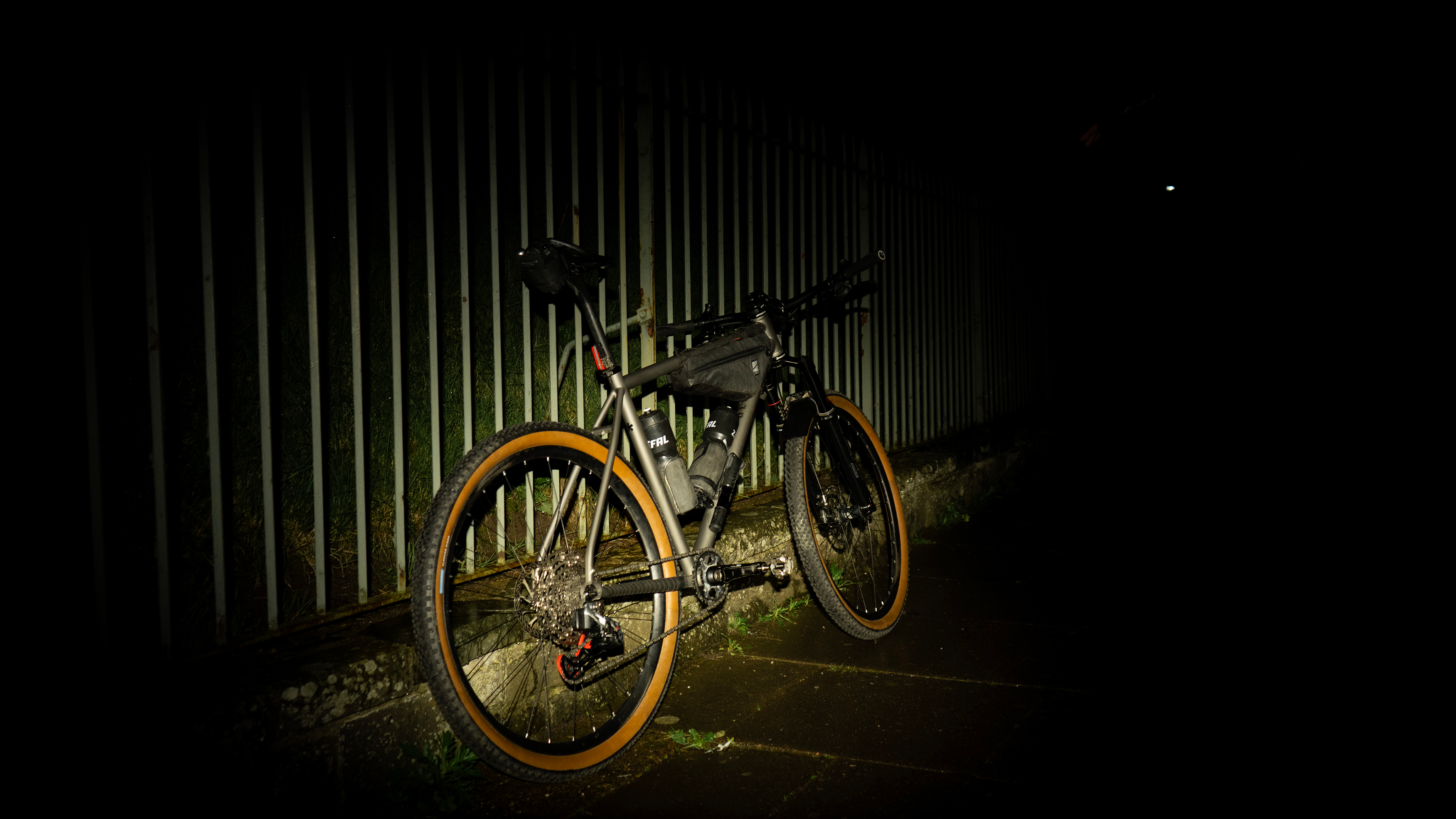 Conquering the Sarn Helen Trail with Our Titanium Hardtail Prototype