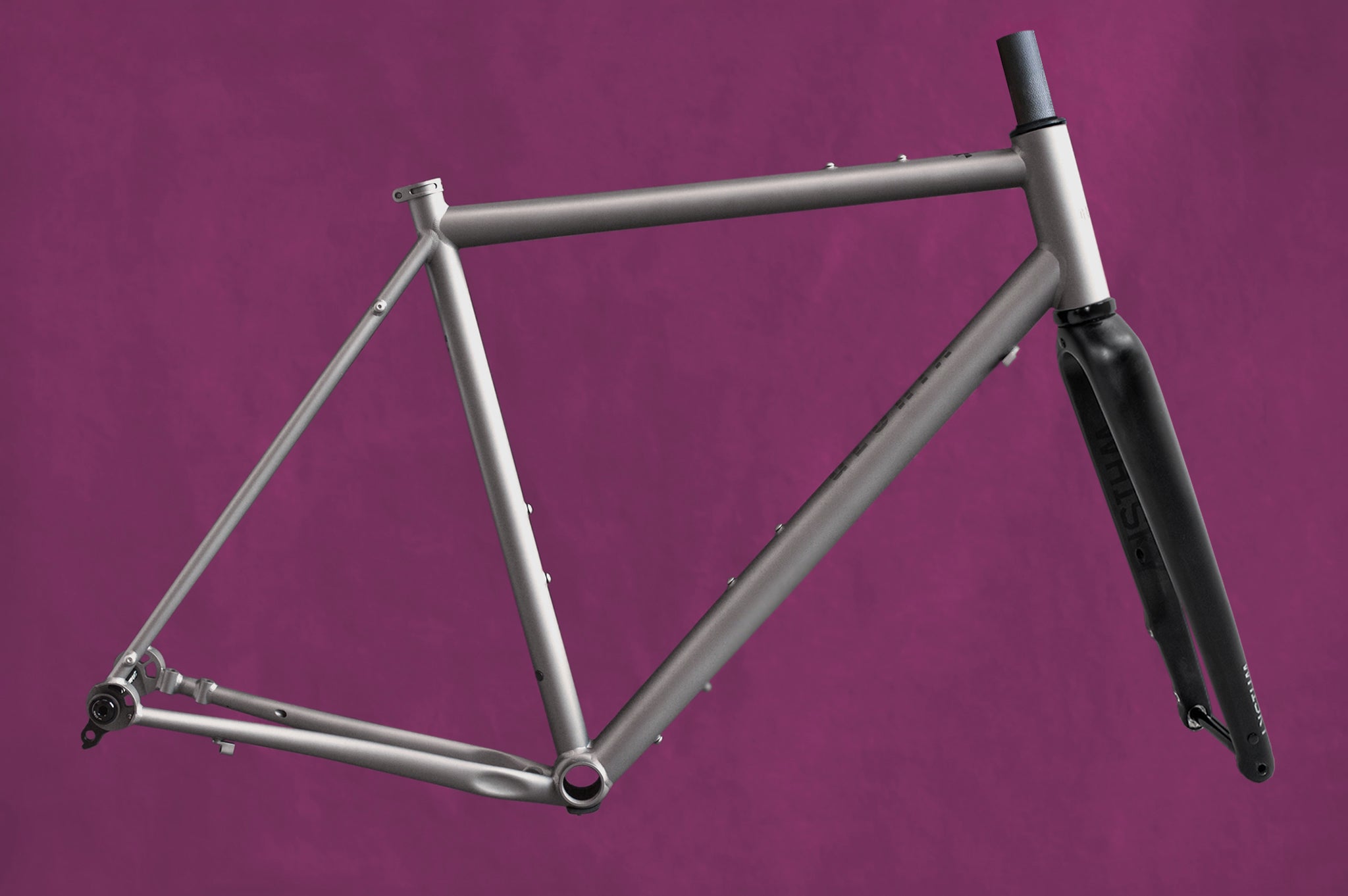 Frameset Gloria Titanium All Road Sand Blasted Finish Gloria Cycling