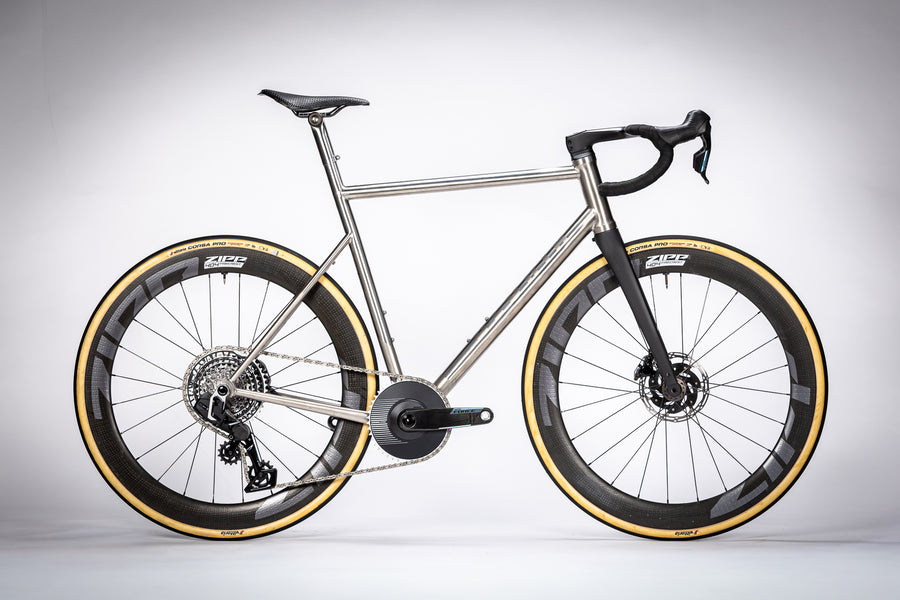 The Pantera titanium road bike by Gloria