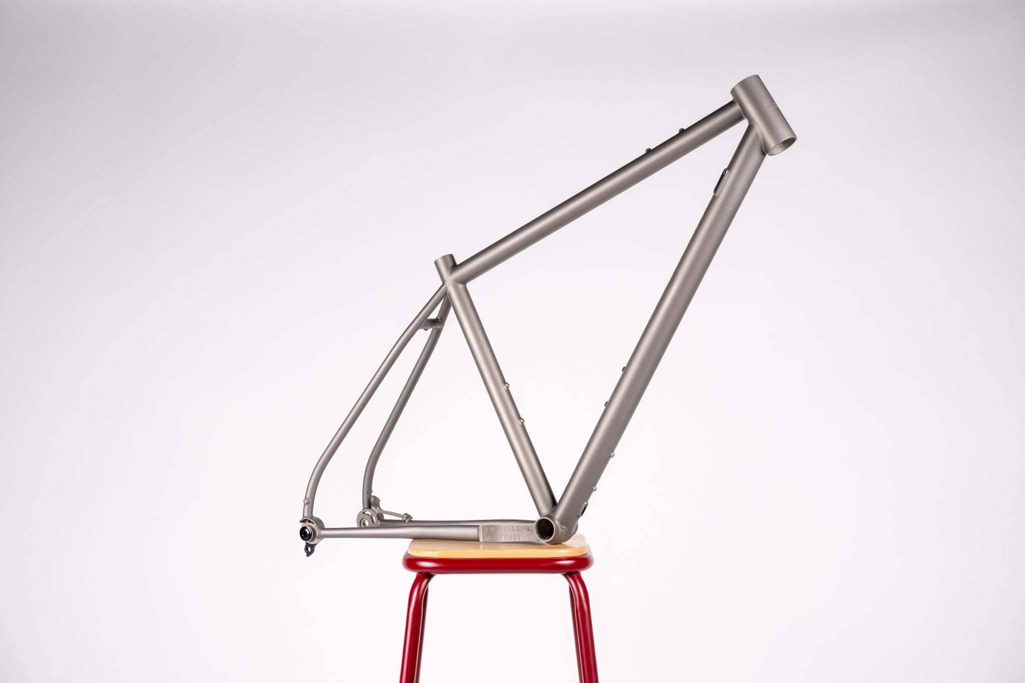 Frame - Gloria Titanium All Terrain - Sand Blasted Finish