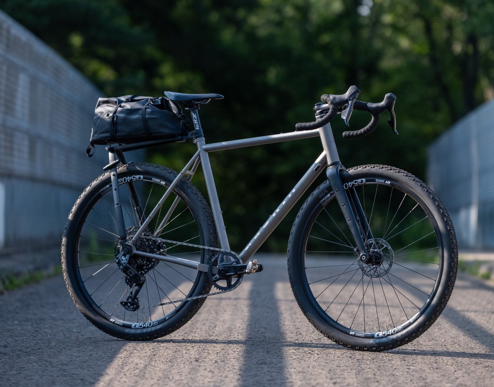 Titanium bike