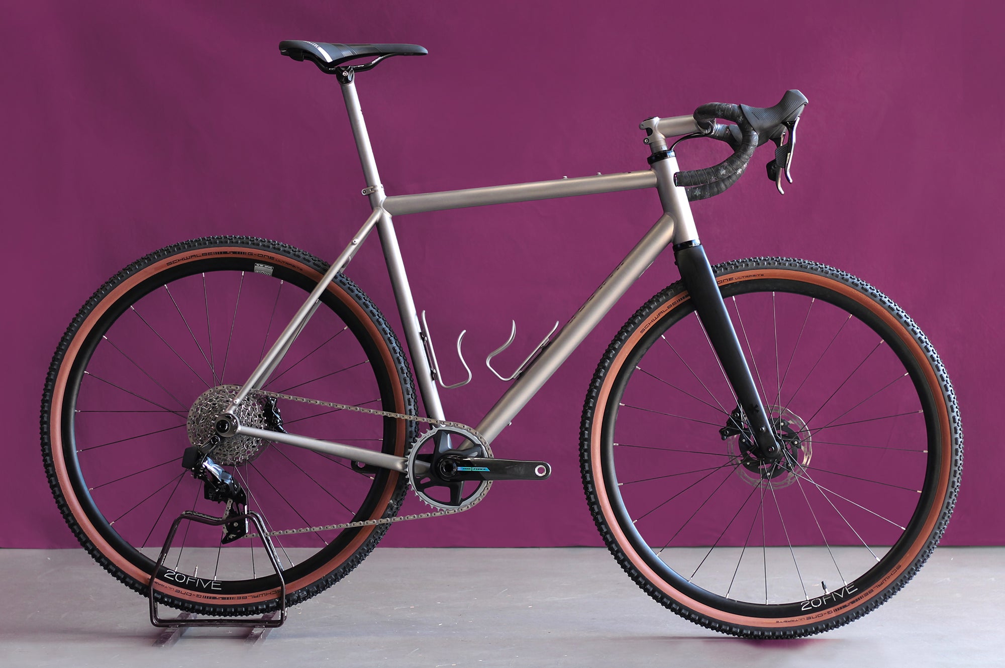 FRAMESET - Gloria All-Road Titanium 3Al-2.5V Gravel / Road / Winter ...