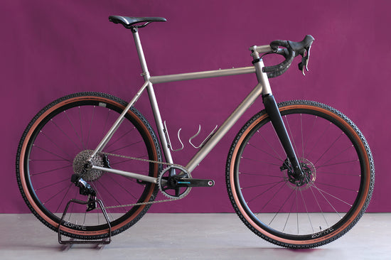 FRAME - Gloria All Road Titanium 3Al-2.5V Frame. Gravel / Road