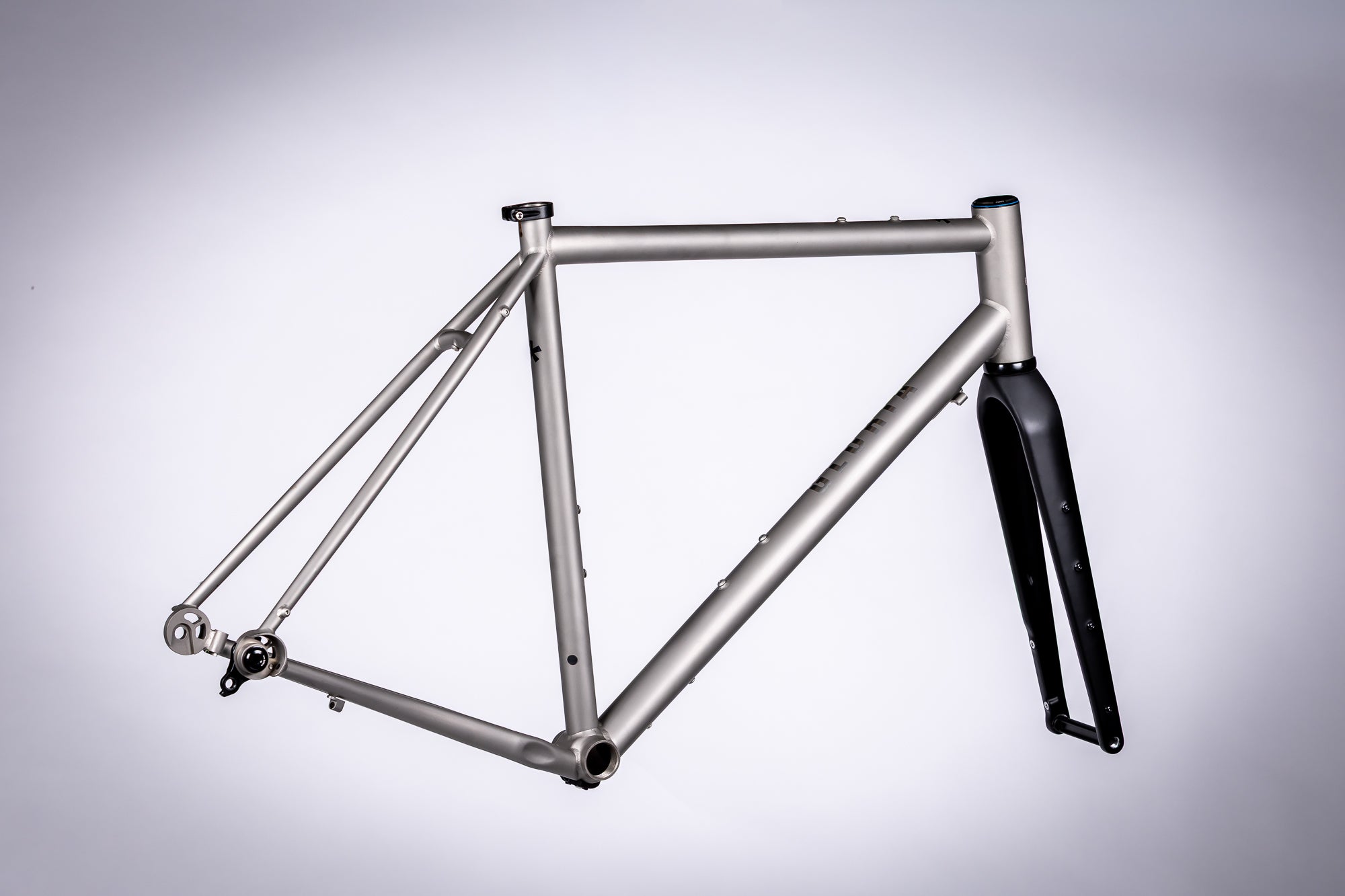 Gloria All Road Ceramic Blasted Titanium - Frameset