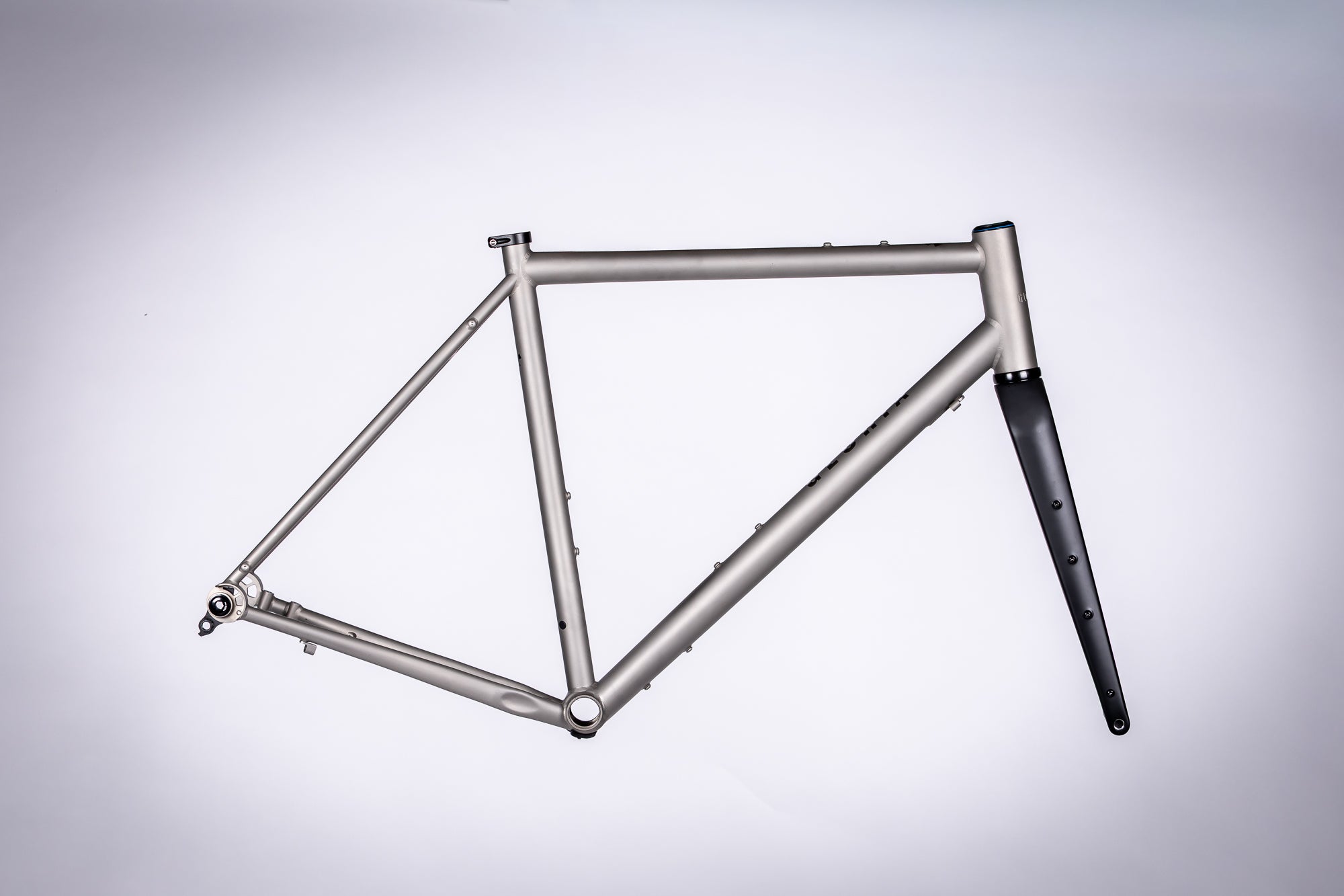 Gloria All Road Ceramic Blasted Titanium - Frameset