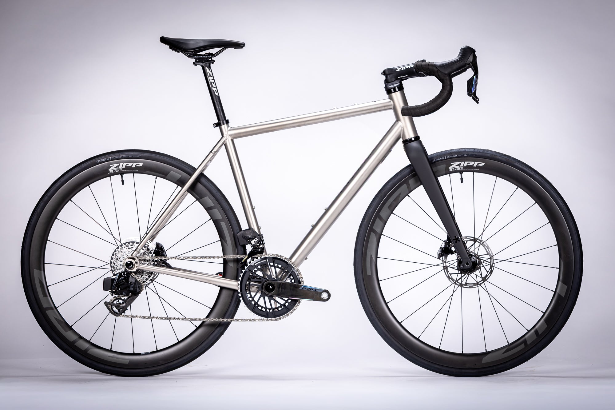 Gloria All Road Titanium - SRAM Rival  2x - Zipp 303s Wheelset