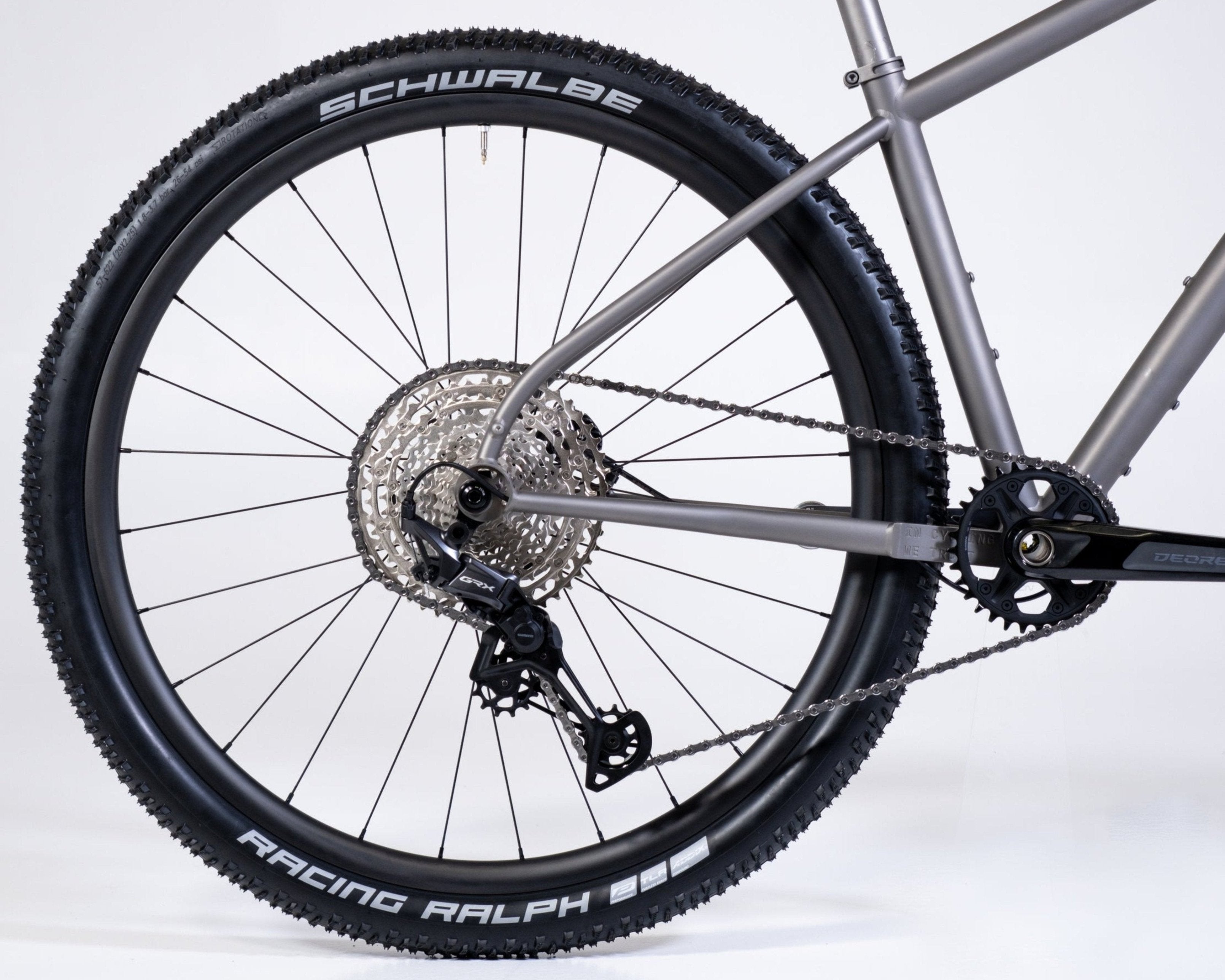 Custom Titanium Build Deposit Gloria All Terrain Gloria Cycling