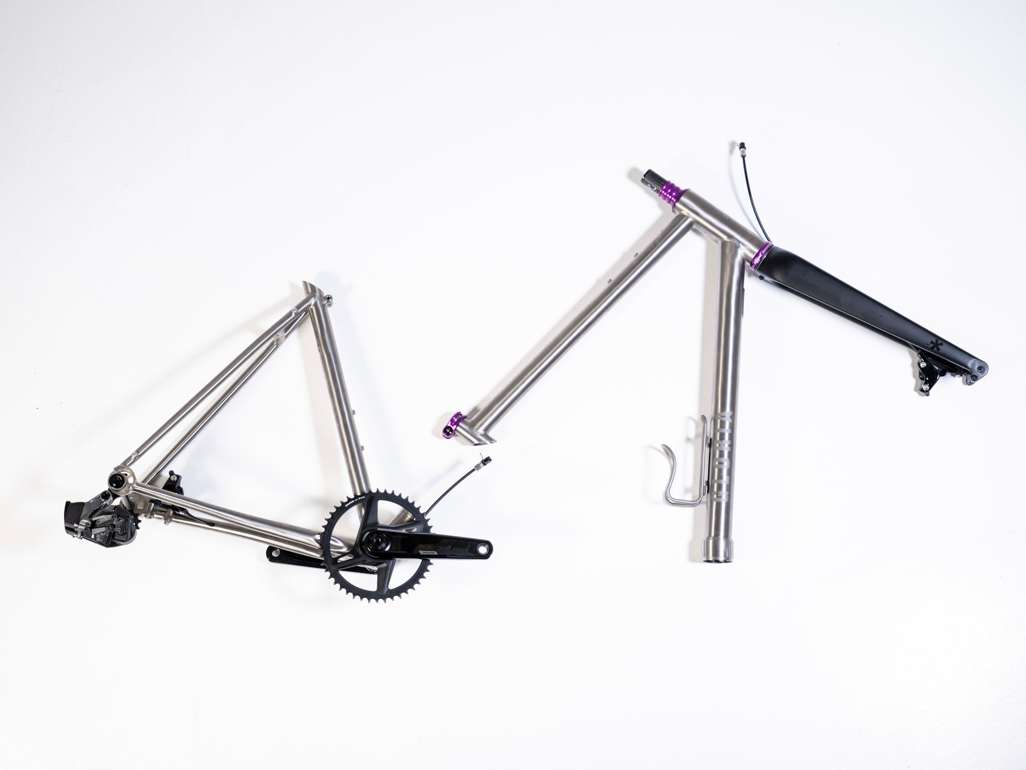 titanium breakaway frame