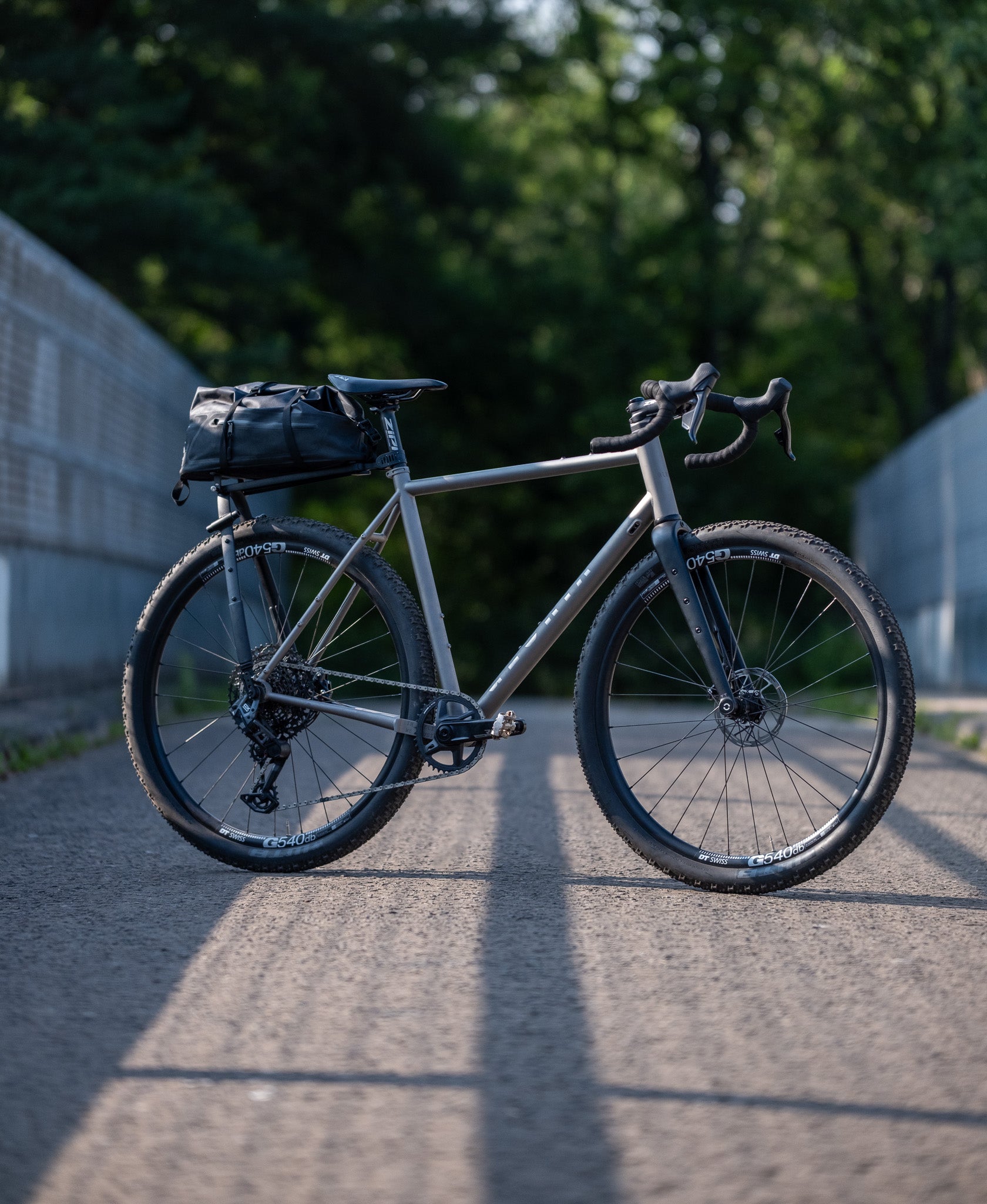 Titanium bike